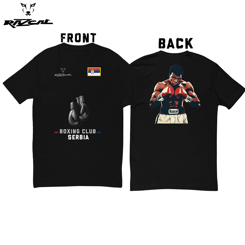 Serbia Razcal Boxing T-Shirt